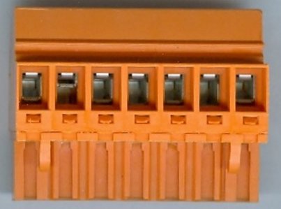 Weidmuller BLZ Socket PCB Connector Orange