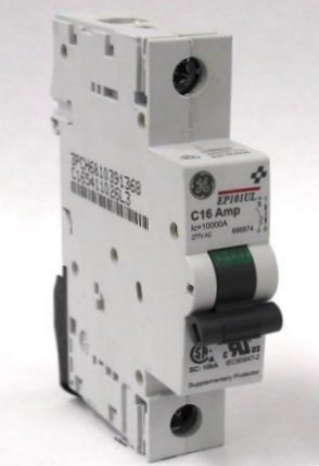 GE EP 100 Series IEC DIN Rail Mounted Circuit Breakers