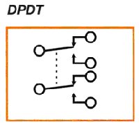 Double Pole Double Throw Relay Contact Diagram